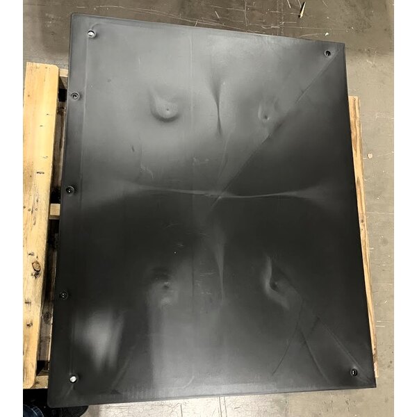 Scratch and Dent Avantco Ice Diamond EMC-H-530-A 30" Air-Cooled Modular Half Cube Ice Machine - 518 lb., 115V