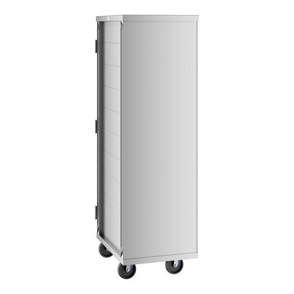 Scratch and Dent Regency 40 Pan End Load Enclosed Bun / Sheet Pan Rack with Clear Acrylic Door - Welded