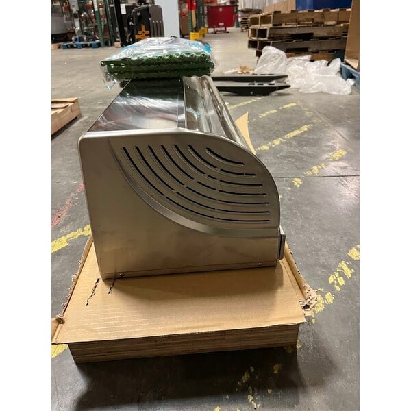 Scratch and Dent Hoshizaki HNC-210BA-R-SLH Curved Glass Refrigerated Sushi Display Case 83" - Right Side Compressor