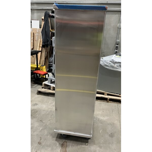 Scratch and Dent Regency 40 Pan End Load Enclosed Bun / Sheet Pan Rack with Clear Acrylic Door - Welded