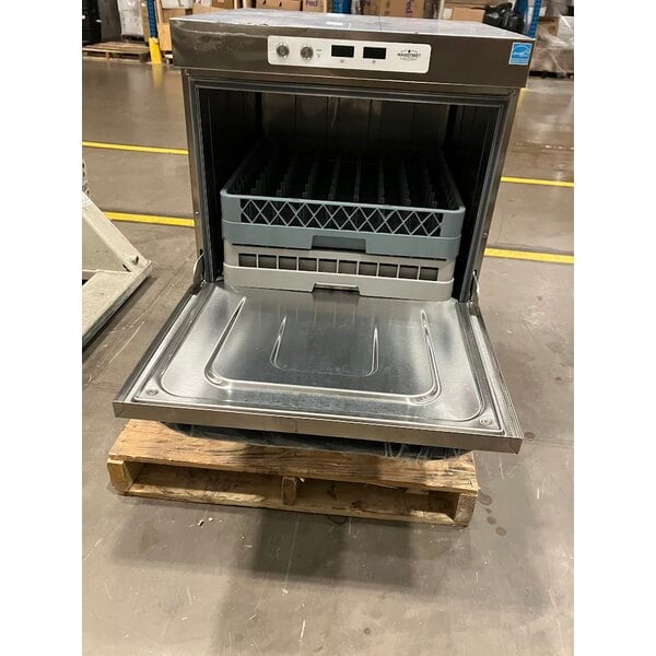 Scratch and Dent MainStreet Equipment HTUC High-Temperature Undercounter Dishwasher - 208V/240V, 1 Phase