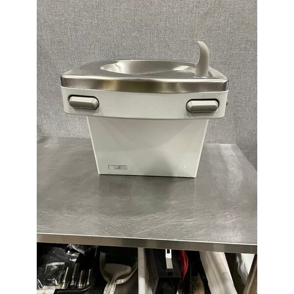 Scratch and Dent Oasis 506232 PG8ACSL Versacooler II 8 GPH Greystone Bi-Level Drinking Fountain - 115V - Chilled