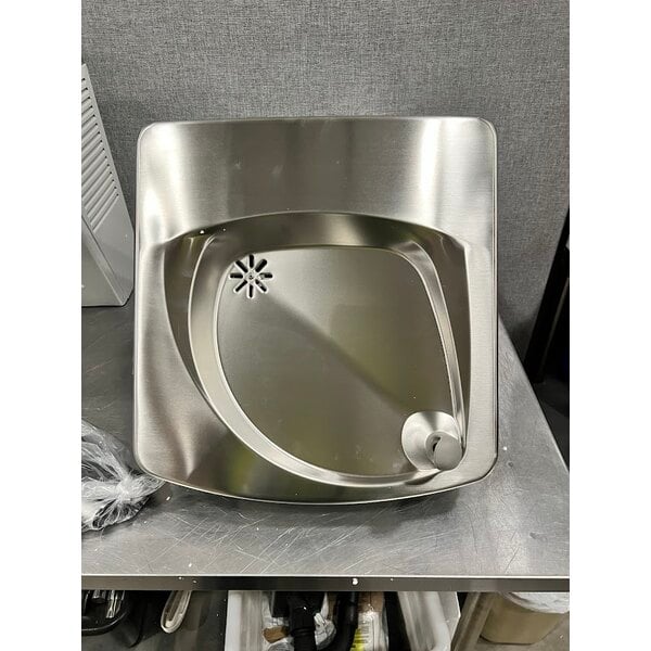 Scratch and Dent Oasis 506232 PG8ACSL Versacooler II 8 GPH Greystone Bi-Level Drinking Fountain - 115V - Chilled