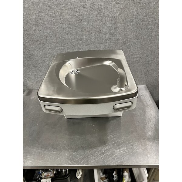 Scratch and Dent Oasis 506232 PG8ACSL Versacooler II 8 GPH Greystone Bi-Level Drinking Fountain - 115V - Chilled