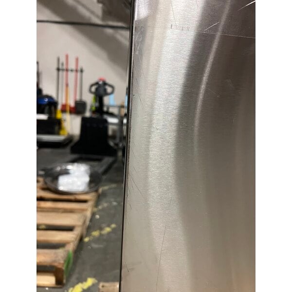 Scratch and Dent Regency 18" x 36" Underbar Ice Bin with 7 Circuit Post-Mix Cold Plate and Bottle Holders - 79 lb.