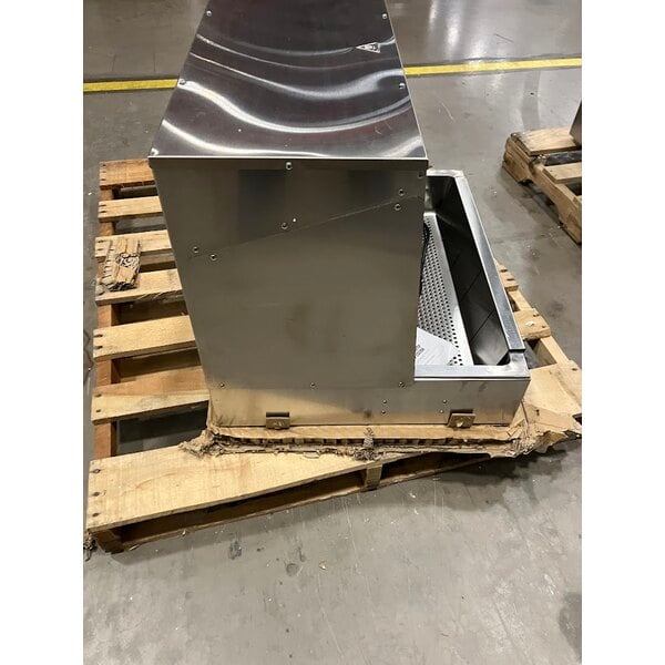 Scratch and Dent ServIt FFDS26 26" Stainless Steel Fry Dump Holding Station - 120V