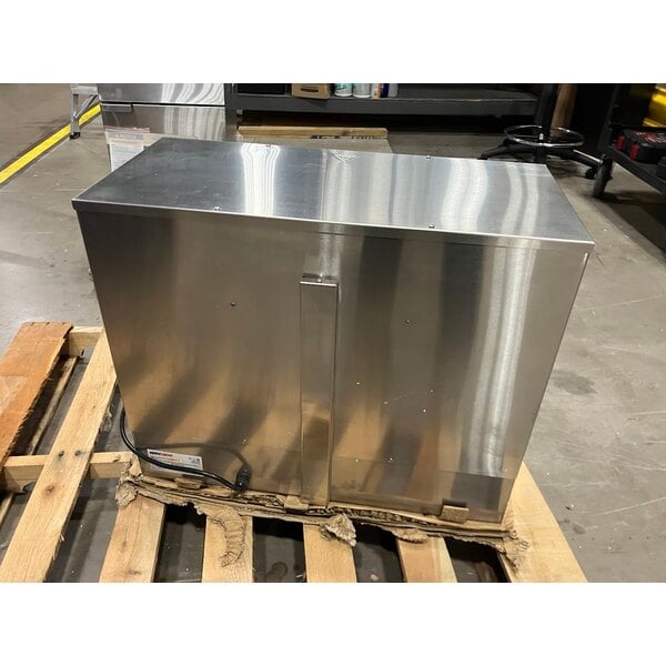 Scratch and Dent ServIt FFDS26 26" Stainless Steel Fry Dump Holding Station - 120V