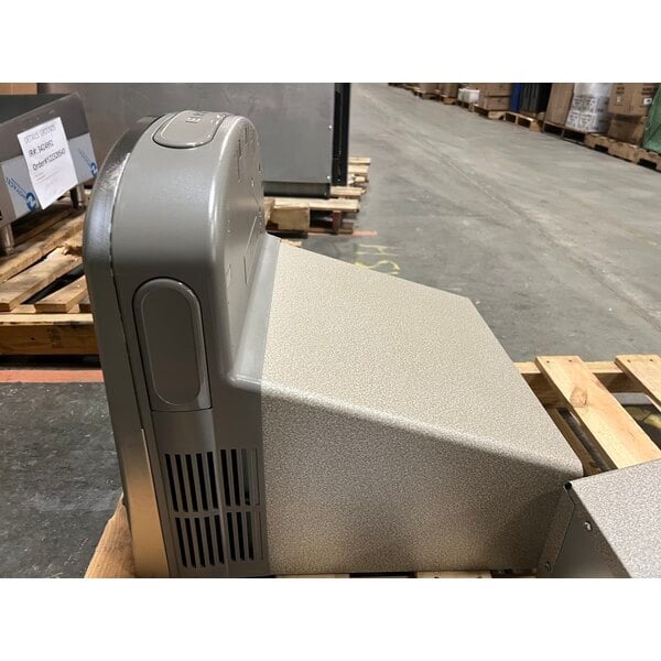 Scratch and Dent Zurn Elkay EZSTL8LC Light Gray Granite 8 GPH Bi-Level Wall Mount Non-Filtered Drinking Fountain with Extra Deep Basin and Vinyl Finish - 115V - Chilled