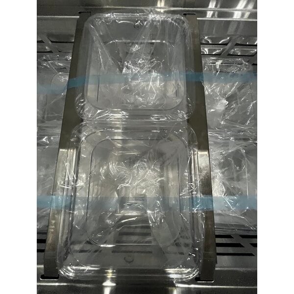 Scratch and Dent Avantco ZPT-36-FB-HC 36" 2 Door Front Breathing Cutting Top Refrigerated Sandwich Prep Table