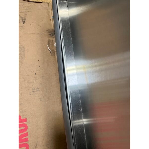 Scratch and Dent Regency 74" Standard Stainless Steel Portable Bar with Two Removable Speed Rails, Ice Bin, and Removable Ice Bin Cover