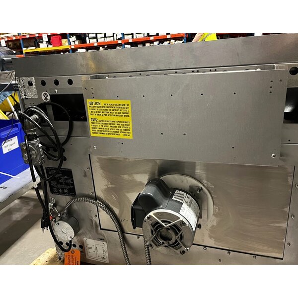 Scratch and Dent Vulcan 36C-6BP Endurance 6 Burner 36" Liquid Propane Range with Convection Oven Base - 215,000 BTU