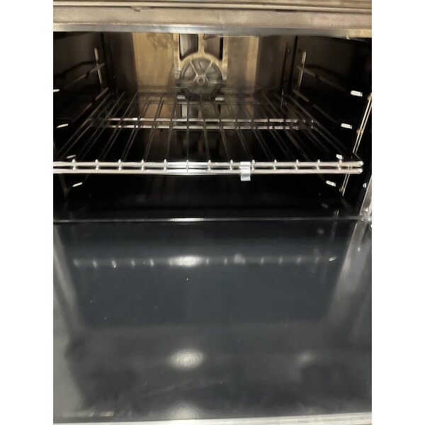 Scratch and Dent Vulcan 36C-6BP Endurance 6 Burner 36" Liquid Propane Range with Convection Oven Base - 215,000 BTU