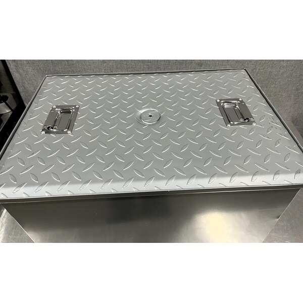 Scratch and Dent Regency 40 lb. 20 GPM Grease Trap with 3" Non-Threaded Connections - PDI Certified