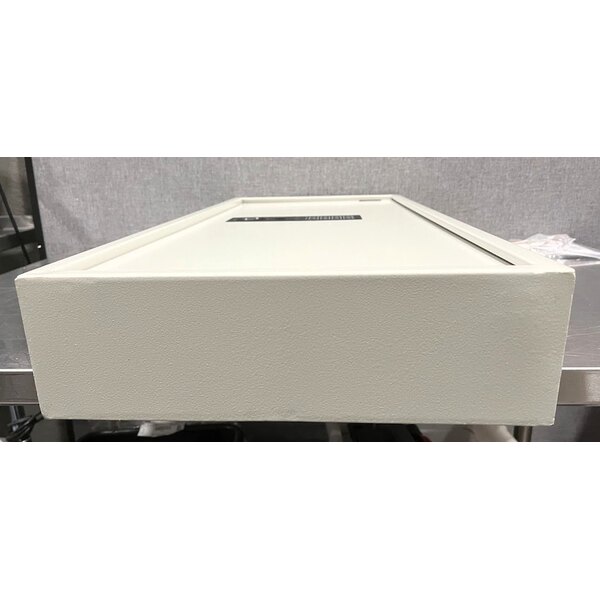 Scratch and Dent Barska AX13368 15 11/16" x 4 3/4" x 34" White Steel Wall-Mount 240-Key Cabinet / Safe with Digital Keypad and Key Lock