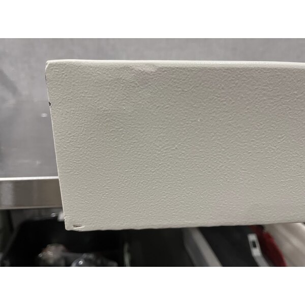 Scratch and Dent Barska AX13368 15 11/16" x 4 3/4" x 34" White Steel Wall-Mount 240-Key Cabinet / Safe with Digital Keypad and Key Lock