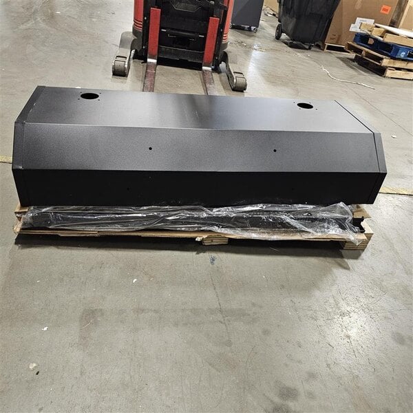 Scratch and Dent Backyard Pro 554SMOKR60KD 60" Charcoal / Wood Smoker Grill with Adjustable Grates and Dome