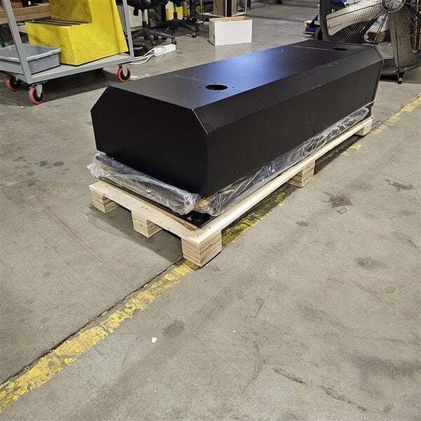 Scratch and Dent Backyard Pro 554SMOKR60KD 60" Charcoal / Wood Smoker Grill with Adjustable Grates and Dome