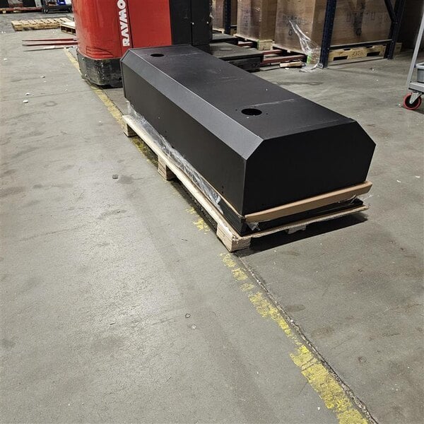 Scratch and Dent Backyard Pro 554SMOKR60KD 60" Charcoal / Wood Smoker Grill with Adjustable Grates and Dome