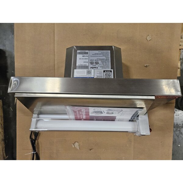 Scratch and Dent Estella EDS18S 18" Countertop One Stage Dough Sheeter - 120V, 1/2 HP