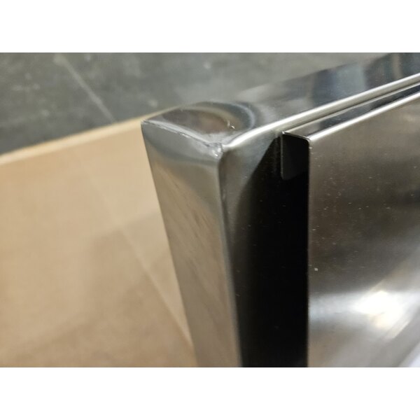 Scratch and Dent Estella EDS18S 18" Countertop One Stage Dough Sheeter - 120V, 1/2 HP