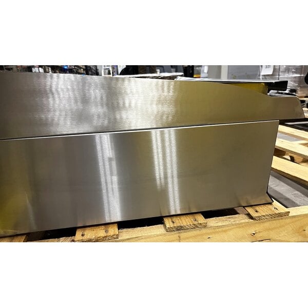 Scratch and Dent Cooking Performance Group CR-CPG-36-NL 36" Gas Countertop Radiant Charbroiler - 120,000 BTU