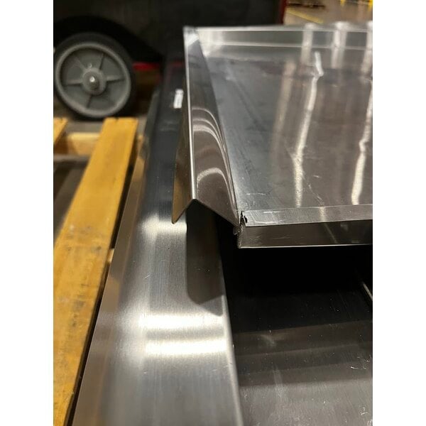 Scratch and Dent Cooking Performance Group CR-CPG-36-NL 36" Gas Countertop Radiant Charbroiler - 120,000 BTU