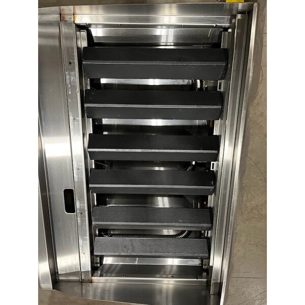 Scratch and Dent Cooking Performance Group CR-CPG-36-NL 36" Gas Countertop Radiant Charbroiler - 120,000 BTU