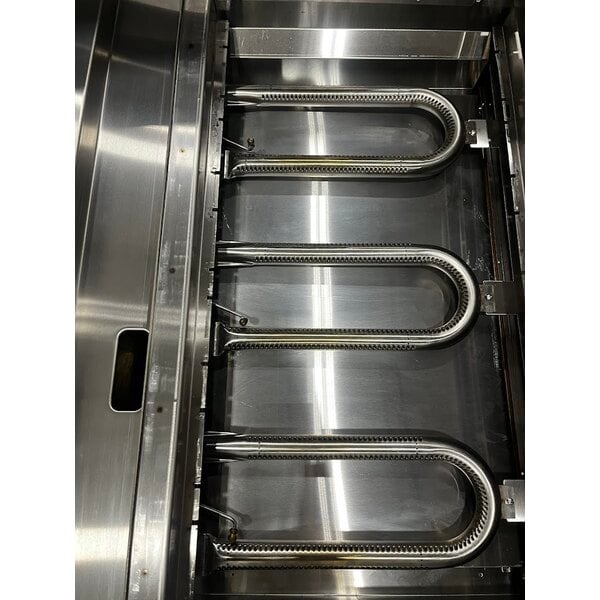 Scratch and Dent Cooking Performance Group CR-CPG-36-NL 36" Gas Countertop Radiant Charbroiler - 120,000 BTU