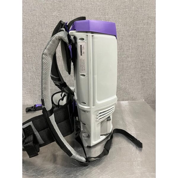 Scratch and Dent ProTeam GoFit® 6 107786 8.0 Ah 6 Qt. Cordless Backpack Vacuum with 107100 Xover Multi-Surface Telescoping Wand Kit