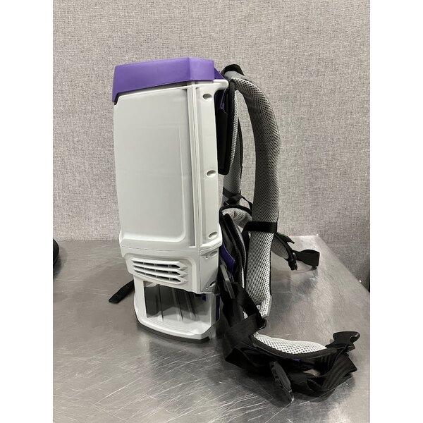 Scratch and Dent ProTeam GoFit® 6 107783 4.0 Ah 6 Qt. Cordless Backpack Vacuum with 107098 Xover Multi-Surface 2-Piece Wand Kit