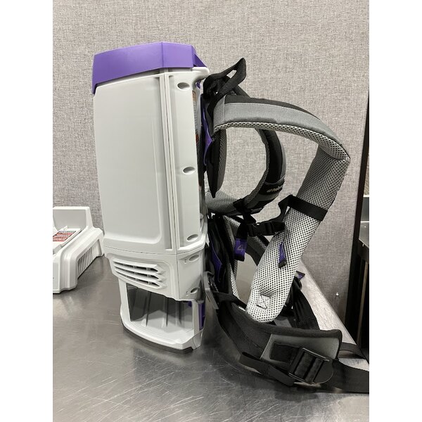 Scratch and Dent ProTeam GoFit® 6 107788 8.0 Ah 6 Qt. Cordless Backpack Vacuum with 107532 ProBlade Hard Surface and Carpet Kit