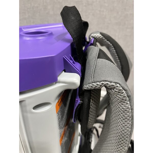 Scratch and Dent ProTeam GoFit® 6 107795 8.0 Ah 6 Qt. Cordless Backpack Vacuum with 107099 Xover Performance Telescoping Wand Tool Kit