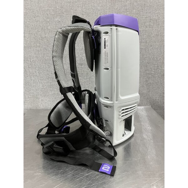 Scratch and Dent ProTeam GoFit® 6 107784 4.0 Ah 6 Qt. Cordless Backpack Vacuum with 107532 ProBlade Hard Surface and Carpet Kit