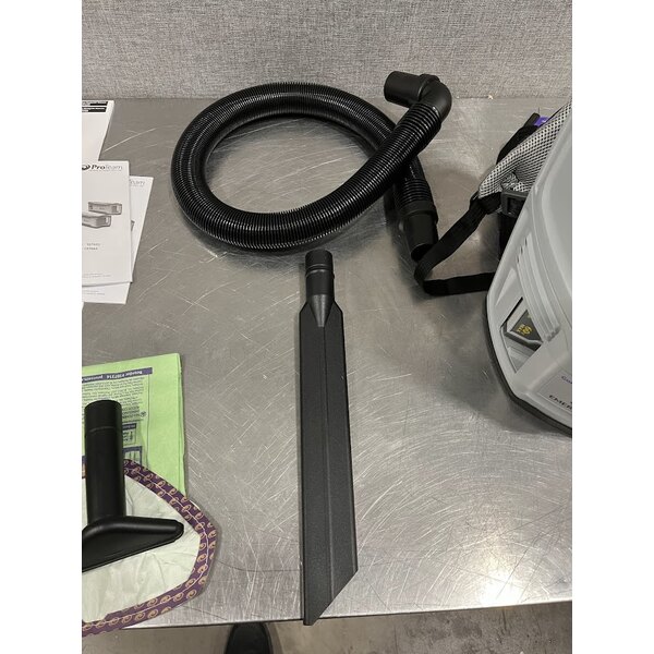 Scratch and Dent ProTeam GoFit® 6 107784 4.0 Ah 6 Qt. Cordless Backpack Vacuum with 107532 ProBlade Hard Surface and Carpet Kit