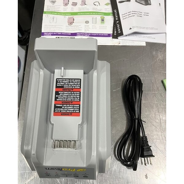 Scratch and Dent ProTeam GoFit® 6 107784 4.0 Ah 6 Qt. Cordless Backpack Vacuum with 107532 ProBlade Hard Surface and Carpet Kit