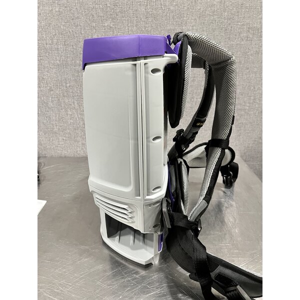 Scratch and Dent ProTeam GoFit® 6 107787 8.0 Ah 6 Qt. Cordless Backpack Vacuum with 107098 Xover Multi-Surface 2-Piece Wand Kit