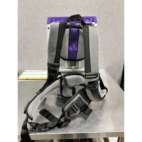 Scratch and Dent ProTeam GoFit® 6 107782 4.0 Ah 6 Qt. Cordless Backpack Vacuum with 107100 Xover Multi-Surface Telescoping Wand Kit