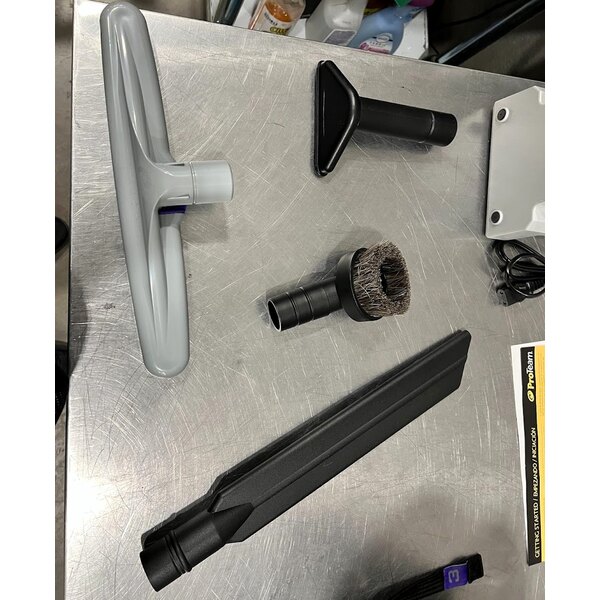 Scratch and Dent ProTeam GoFit® 6 107782 4.0 Ah 6 Qt. Cordless Backpack Vacuum with 107100 Xover Multi-Surface Telescoping Wand Kit