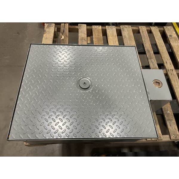 Scratch and Dent Zurn Elkay GT2701-20-3NH 40 lb. 20 GPM Low-Profile Grease Trap with 3" No-Hub Connections