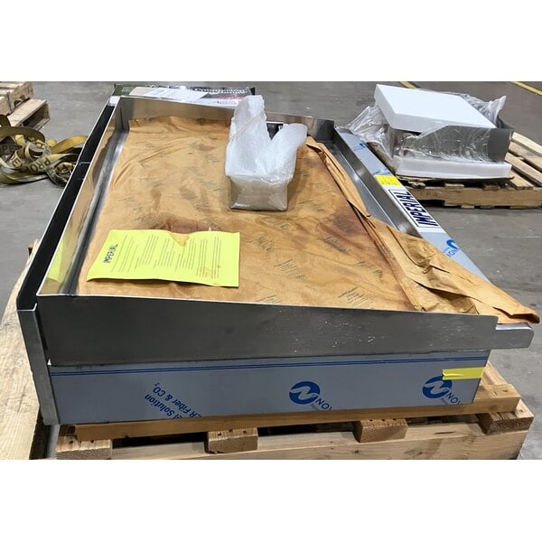Scratch and Dent Imperial Range ITG-48NG 48" Countertop Thermostatically Controlled Natural Gas Griddle - 120,000 BTU