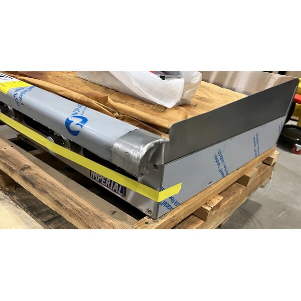 Scratch and Dent Imperial Range ITG-48NG 48" Countertop Thermostatically Controlled Natural Gas Griddle - 120,000 BTU