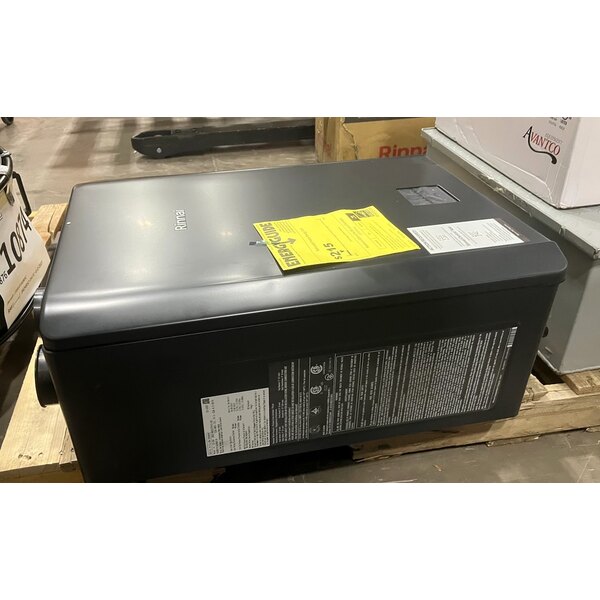 Scratch and Dent Rinnai SENSEI CX199iN Natural Gas / Liquid Propane Wall-Mounted Indoor / Outdoor Tankless Water Heater - 120V, 199,000 BTU, 11.0 GPM