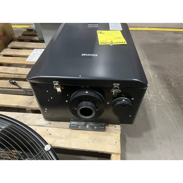 Scratch and Dent Rinnai SENSEI CX199iN Natural Gas / Liquid Propane Wall-Mounted Indoor / Outdoor Tankless Water Heater - 120V, 199,000 BTU, 11.0 GPM