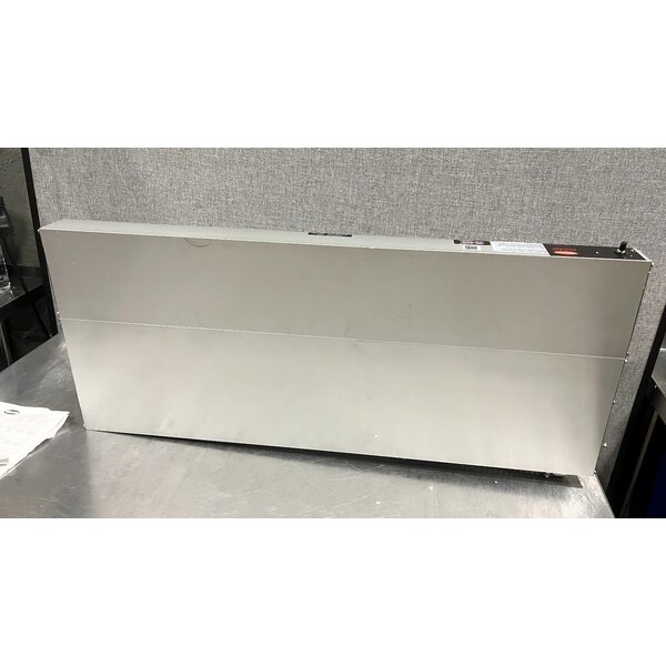 Scratch and Dent Hatco GRA-36D Glo-Ray 36" Aluminum Dual Infrared Warmer with 3" Spacer and Toggle Controls - 120V, 1,150W