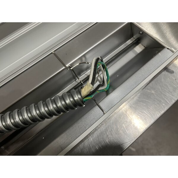 Scratch and Dent Hatco GRA-36D Glo-Ray 36" Aluminum Dual Infrared Warmer with 3" Spacer and Toggle Controls - 120V, 1,150W