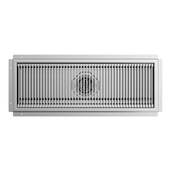 Scratch and Dent Regency 12" x 36" 14-Gauge Stainless Steel Floor Water Receptacle with Grate