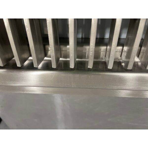 Scratch and Dent Regency 12" x 36" 14-Gauge Stainless Steel Floor Water Receptacle with Grate