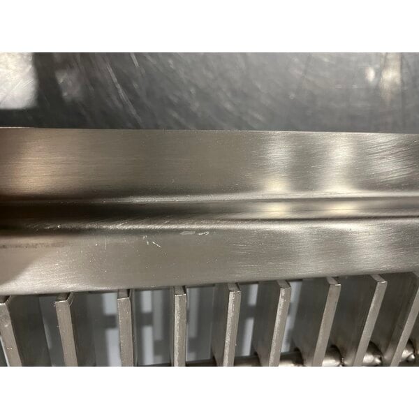 Scratch and Dent Regency 12" x 36" 14-Gauge Stainless Steel Floor Water Receptacle with Grate