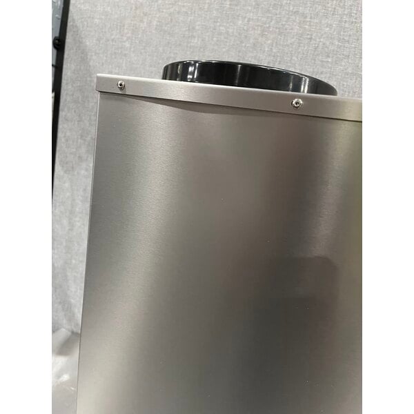 Scratch and Dent KleanTake by ServSense Stainless Steel Countertop 8-44 oz. Cup Dispenser Cabinet - 3 Slots