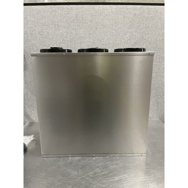 Scratch and Dent KleanTake by ServSense Stainless Steel Countertop 8-44 oz. Cup Dispenser Cabinet - 3 Slots